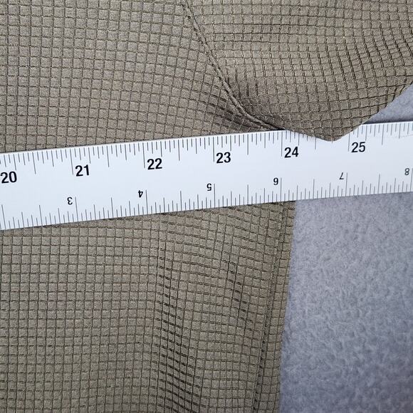 NOTRE DAME Shirt Mens Large Green Button Up Short Sleeve ADIDAS Climalite Y2K - Picture 3 of 14